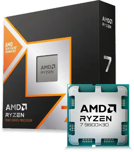 [100-100001084WOF] Procesador AMD RYZEN 7 9800X3D BOX