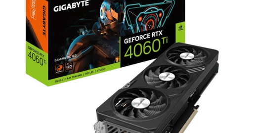 [GV-N406TGAMING OC-16GD] Tarjeta video GIGABYTE RTX 4060ti GAMING 16GB GV-N406TGAMING OC-16GD