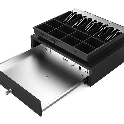 [AO-CD-1000] CDK-58 Cash Drawer, 5 bill 8 coin, black