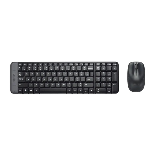 [920-004430] Kit Logitech Keyboard/Mouse Wireless Spanish (MK220 Combo~920-004430)