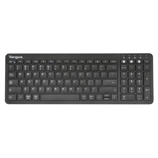 [AKB863ES-51] Teclado Bluetooth mediano en Español Color Negro AKB863ES-51