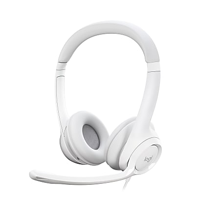 [981-001285] Headset  Logitech con mic H390 White USB   981-001285