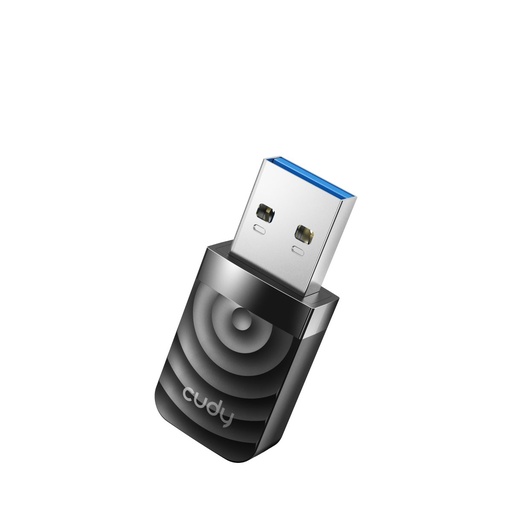 [WU1300S] Adaptador USB WIFI  AC1300 Dual Band Cudy WU1300S