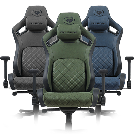 [3MDSFGRB.0001] Cougar Chair Defensor S Jet Gray F   3MDSFGRB.0001