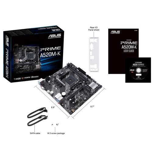 [90MB1500-M0EAY0] Tarjeta Madre Asus PRIME A520M-K   90MB1500-M0EAY0 