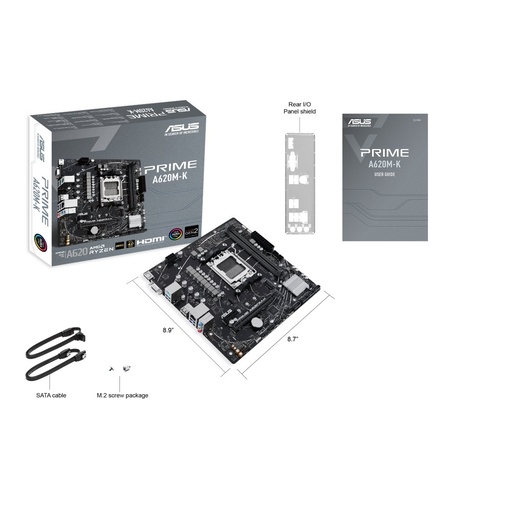 [90MB1F40-M0EAY0] Tarjeta Madre Asus PRIME A620M-K    90MB1F40-M0EAY0