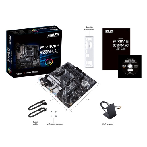 [90MB15K0-M0EAY0] Tarjeta Madre Asus PRIME B550M-A AC   90MB15K0-M0EAY0