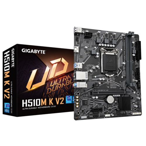 [H510M K V2] Tarjeta Madre Gigabyte  H510M K (Solo venta con Procesador) 