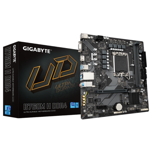 [B760M H DDR4] Tarjeta Madre Gigabyte  B760M H 1.0 DDR4