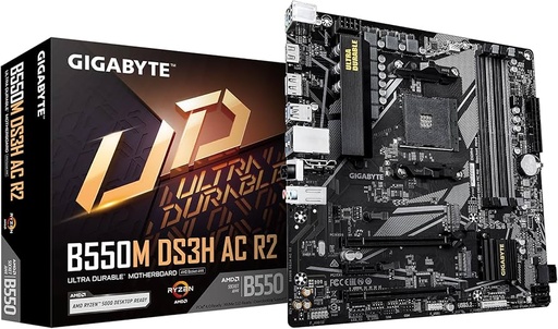 [B550M DS3H AC] Tarjeta Madre Gigabyte B550M DS3H AC 1.7