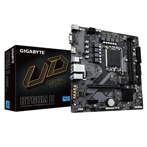 [B760M H] Tarjeta Madre Gigabyte  B760M H 1.0 DDR5