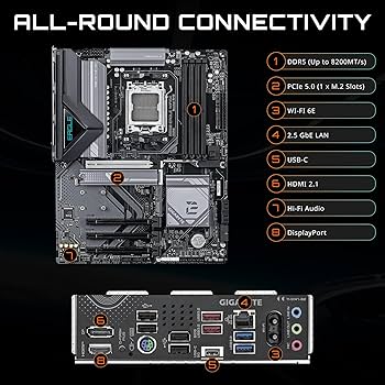 [B850 EAGLE WIFI6E] Tarjeta Madre Gigabyte  B850 EAGLE WIFI6E 1.0