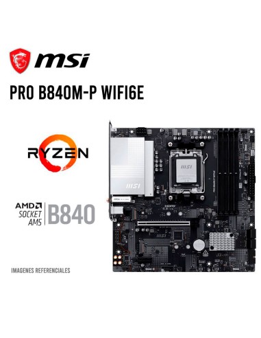 [911-7E77-002] Tarjeta Madre MSI PRO B840M-P WIFI6E   911-7E77-002