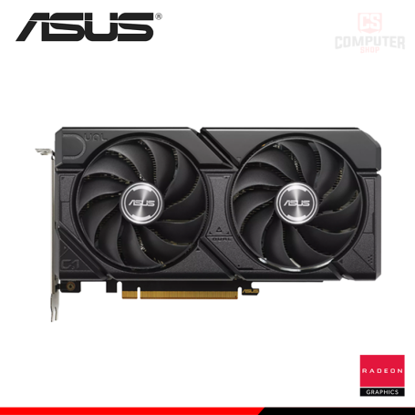 [90YV0LD0-M0AA00] Tarjeta Video Asus Dual Radeon RX7600-O8G  OC  90YV0LD0-M0AA00