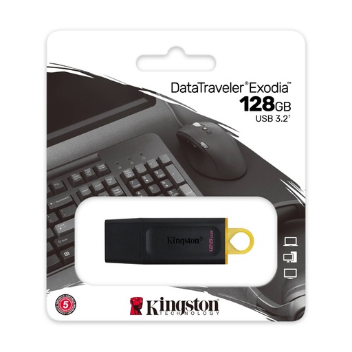 [DTX/128GB] Pendrive 128GB Kingston DTX/128GB USB 3.2 