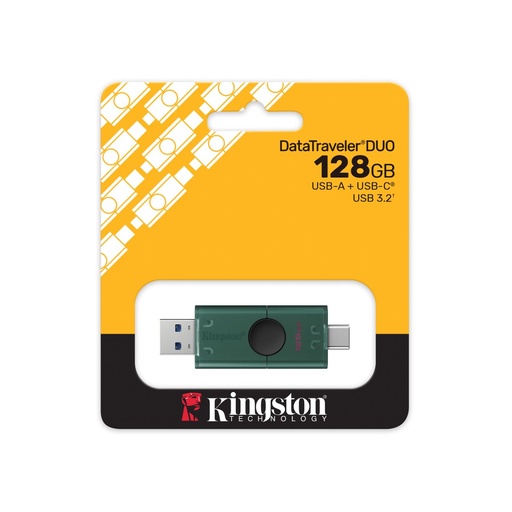 [DTDEG2/128GB] Pendrive 128GB Kingston Datatraveler Duo  DTDEG2/128GB USB 3.2
