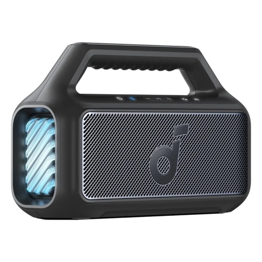 [A3138012] ANKER SOUNDCORE PARLANTE BOOM 2 60W IPX7 Luces Led 24H, bluetooth Negro  A3138012