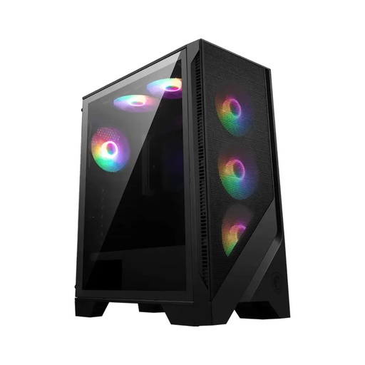 [306-7G23A12-HH9] Cases Gaming MSI Incluye 6 cooler ARGB, MAG FORGE 120A AIRFLOW