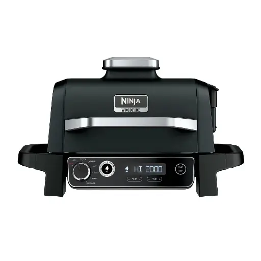 [OG705CO] Parrilla ahumadora digital 7 funciones NINJA  OG705CO 10 L Negro 